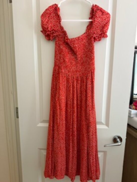 Reformation Dresses & Skirts - Reformation Size Small Red floral dress midi - excellent condition